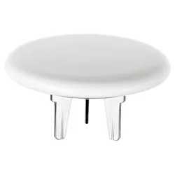Keuco Keramik-Vent.abd. Arm.-Zub. 59990 f.Stageline Waschtisch D: 80mm weiß, 59990310002 59990310002