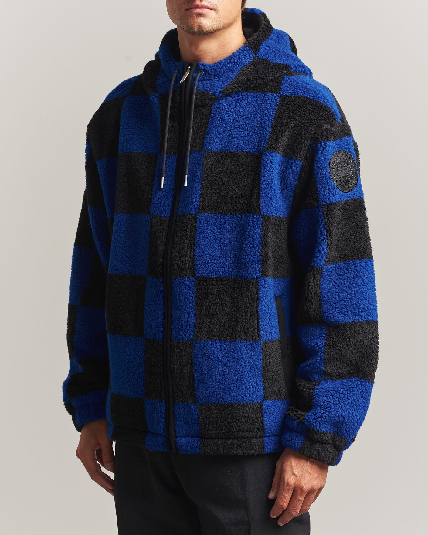 Canada Goose Harrier Fleece Hoodie Azurite Blue men XL Blå