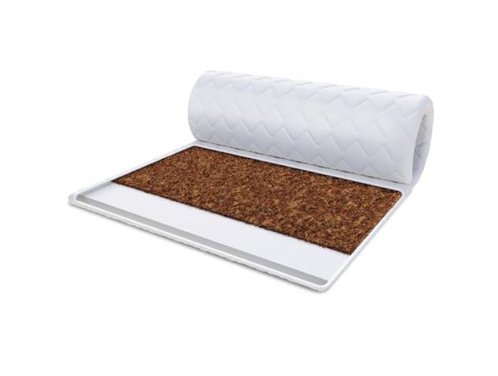 FDM Matratzentopper KOKOS-KALTSCHAUM Matratze Topper 90x200 cm Kaltschaum Kokos Härtegrad H4 Höhe ca. 4 cm Allergiker Geeignet Öko-Tex Weiß