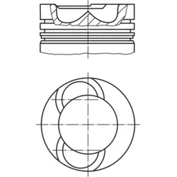 Kolben MAHLE 229 44 10