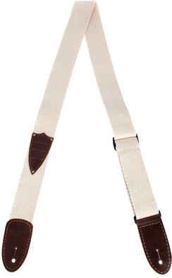 Minotaur Cotton Hemp Pickholder Strap Blanc
