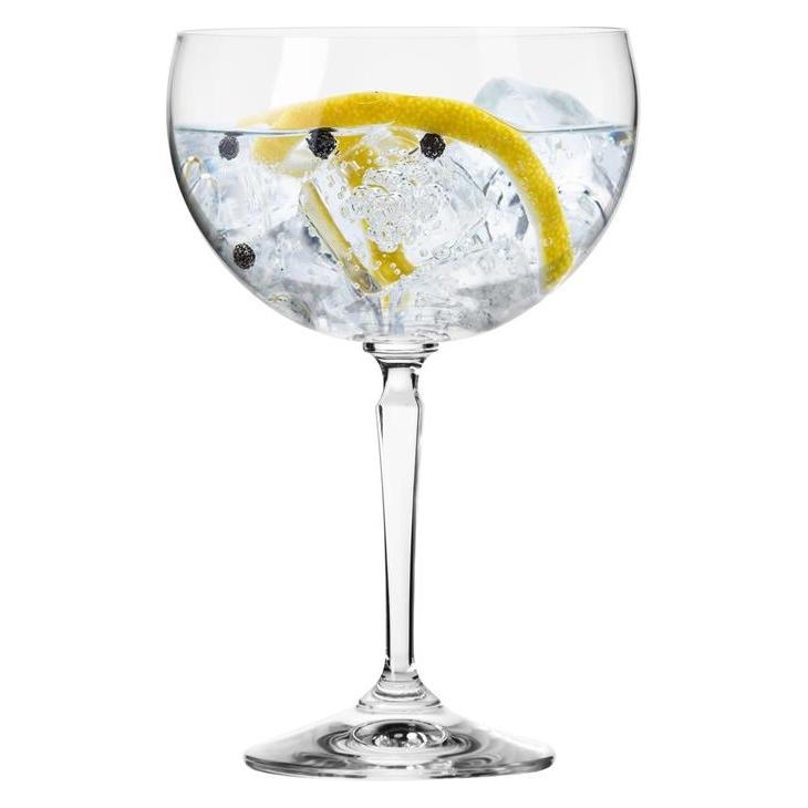 Krosno Cocktail glass Roma, glass, 0.540 l, 4 pcs (5.40 dl, 4x, Longdrinkgläser) (61852076)