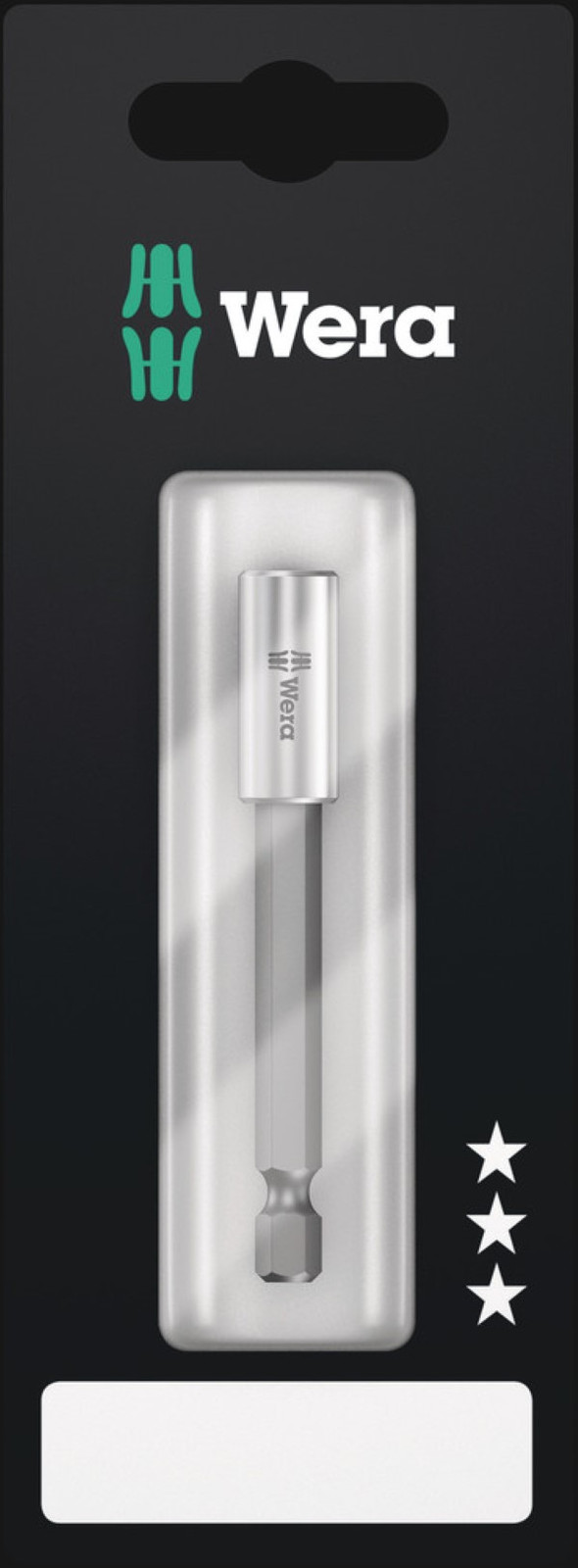 Wera 899/4/1 S Zeskanthulsboorkop Roestvrij staal 25,4 / 4 mm (1 / 4") 75 mm