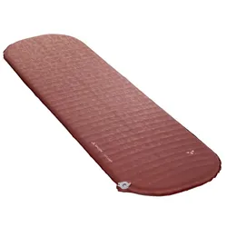 VauDe Tour 3.8 II M Isomatte (183 x 51 x 3,8 cm / Gewicht 1kg / Isoliert bis -14°C) - STK - redwood