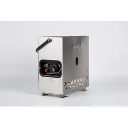 HeatBox 2000 - flexible Heizlösung für Gewächshaus und Camping (30mbar, edelstah...