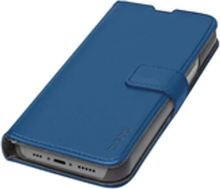SBS mobile Wallet Stand für iPhone 14 Pro blau