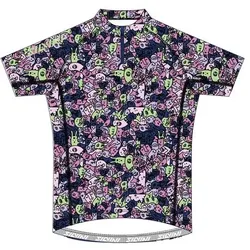 Silvini, Unisex, Velotrikot, Scrivia (116), Rosa, Grün