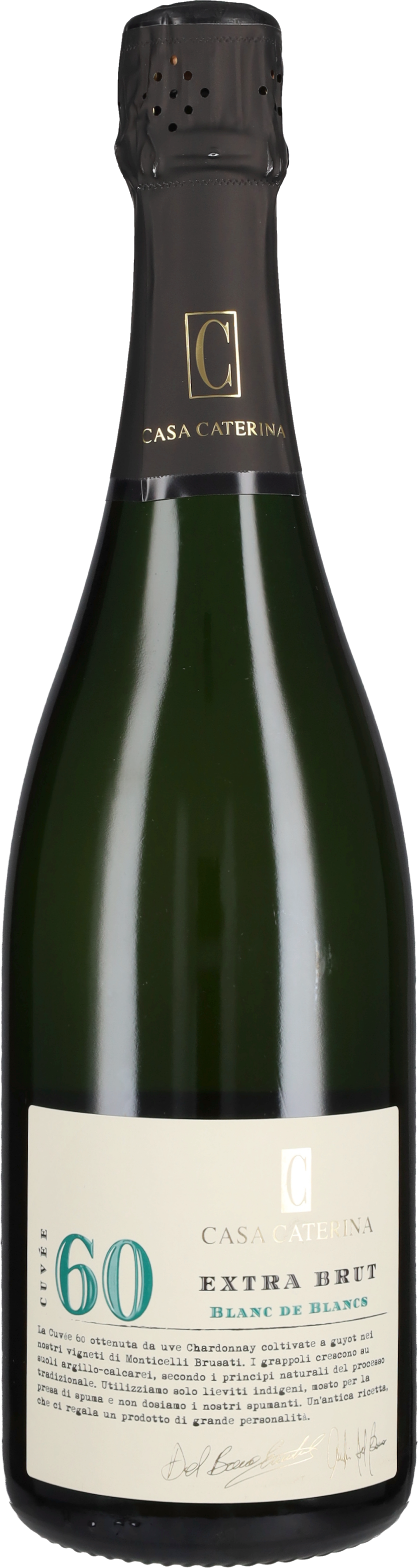 Spumante Metodo Classico Blanc de Blancs '60' Casa Caterina