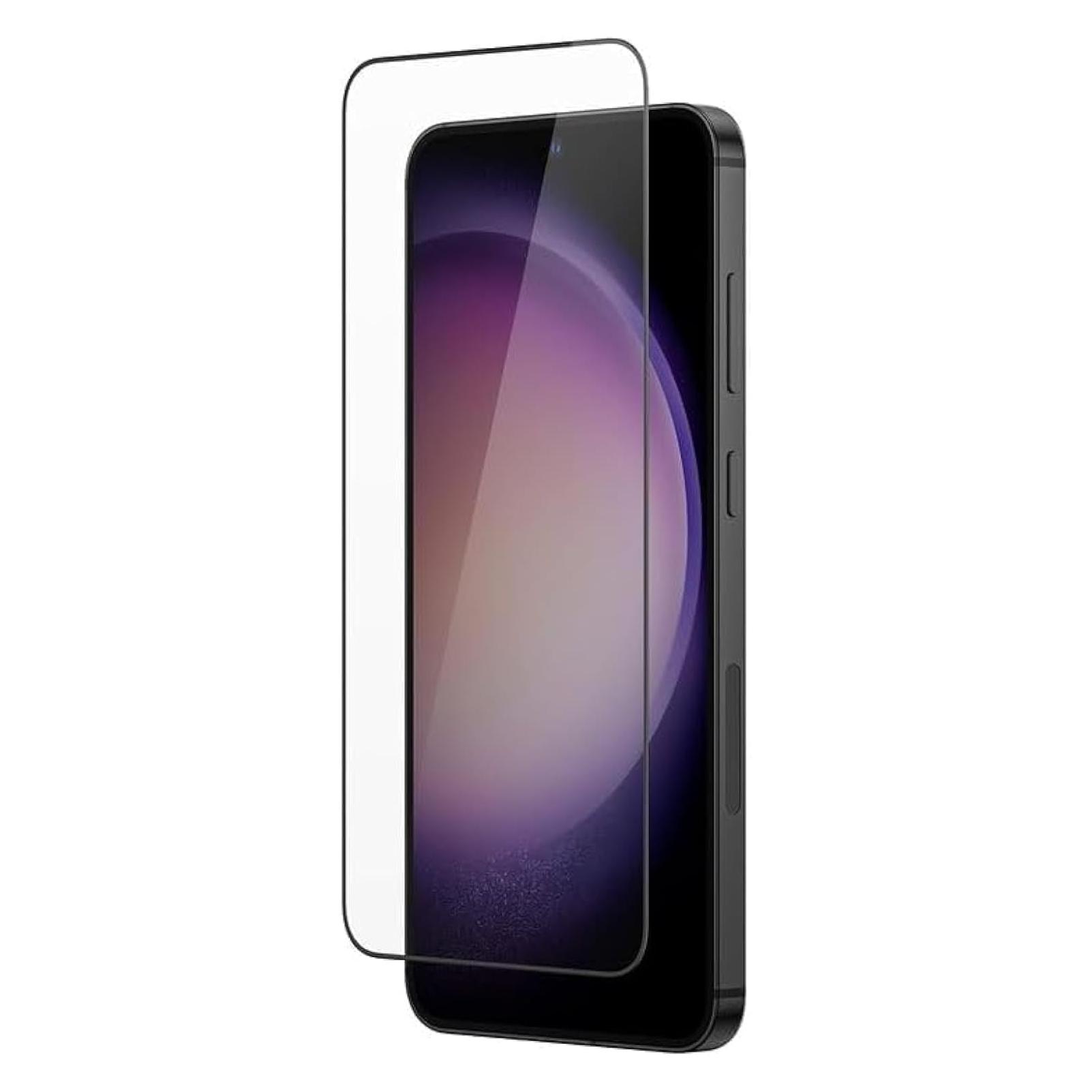 Joyroom JR-MJS0228 Tempered Glass Screen Protector (2.5D Full Screen) for Samsung S23+ (Privacy+Reinforced E (Samsung Galaxy S23+) (JR-MJS0228)