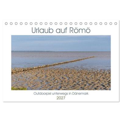 Urlaub auf Römö (Tischkalender 2027 DIN A5 quer), CALVENDO Monatskalender