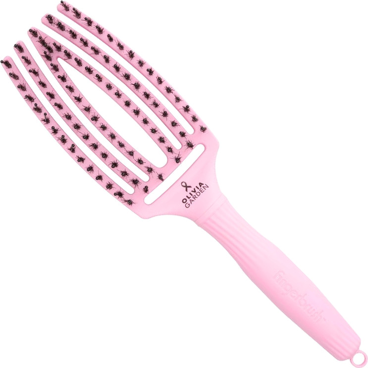Olivia Garden Fingerbrush Combo Medium Think Pink Paper Blush B-2676