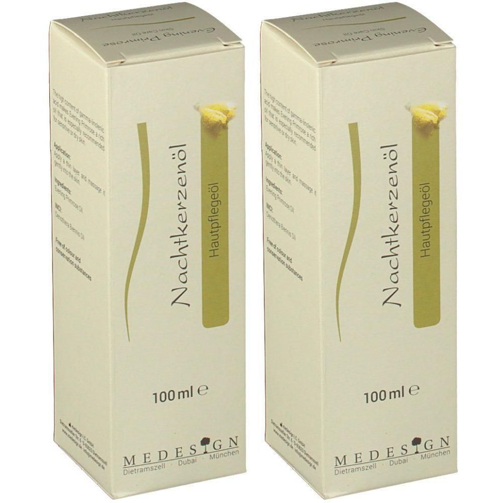 Nachtkerzenöl 2x 2x100 ml Öl