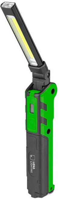LED-Torche 360Lm Slim Portable LED Magnétique avec Variateur Continu ; LENA LIGHTING (608698)