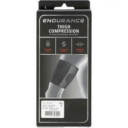 ENDURANCE Protech Oberschenkelkompression 1001 - black M