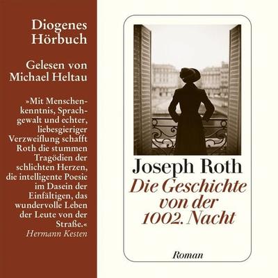 Die Geschichte von der 1002. Nacht - Joseph Roth, Audio, 9783257692013