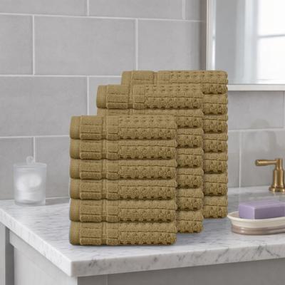 Home Weavers Inc Home Weavers Willow Collection 630GSM Cotton Zero Twist Super Absorbent Wash Cloth - 13x13