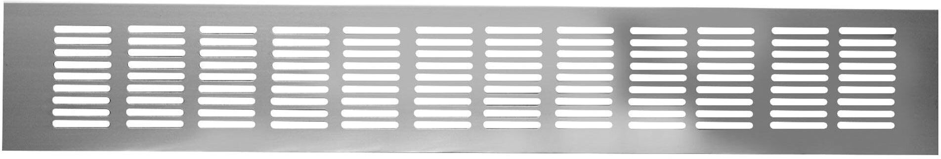 Tecnomat GRIGLIA IN ALLUMINIO COLORE ARGENTO DIMENSIONI 400x80mm