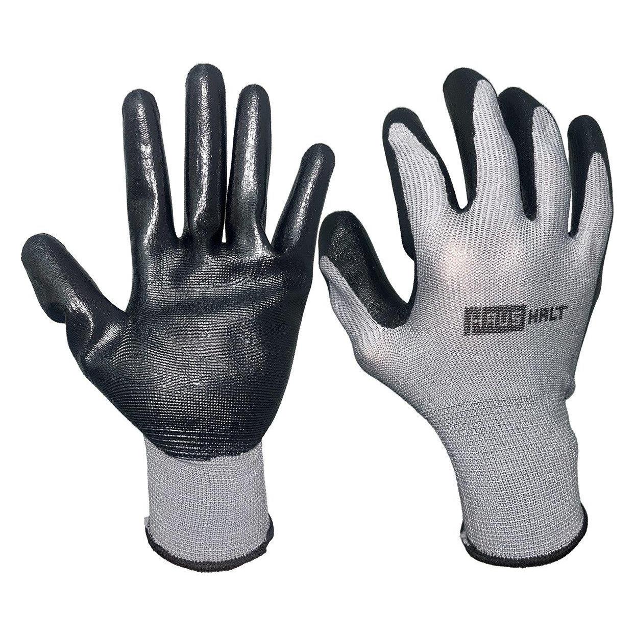 Haushalt Gloves Polyester Black Nitril Gn41hb M (M) (65199836)