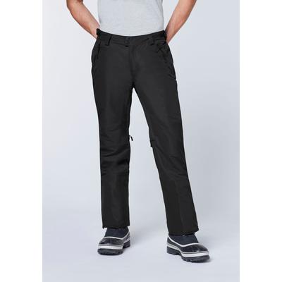 Skihose CHIEMSEE, Herren, Gr. 48, Normalgrößen, schwarz (schwarz beauty), 100% Polyester, Hosen Skihose
