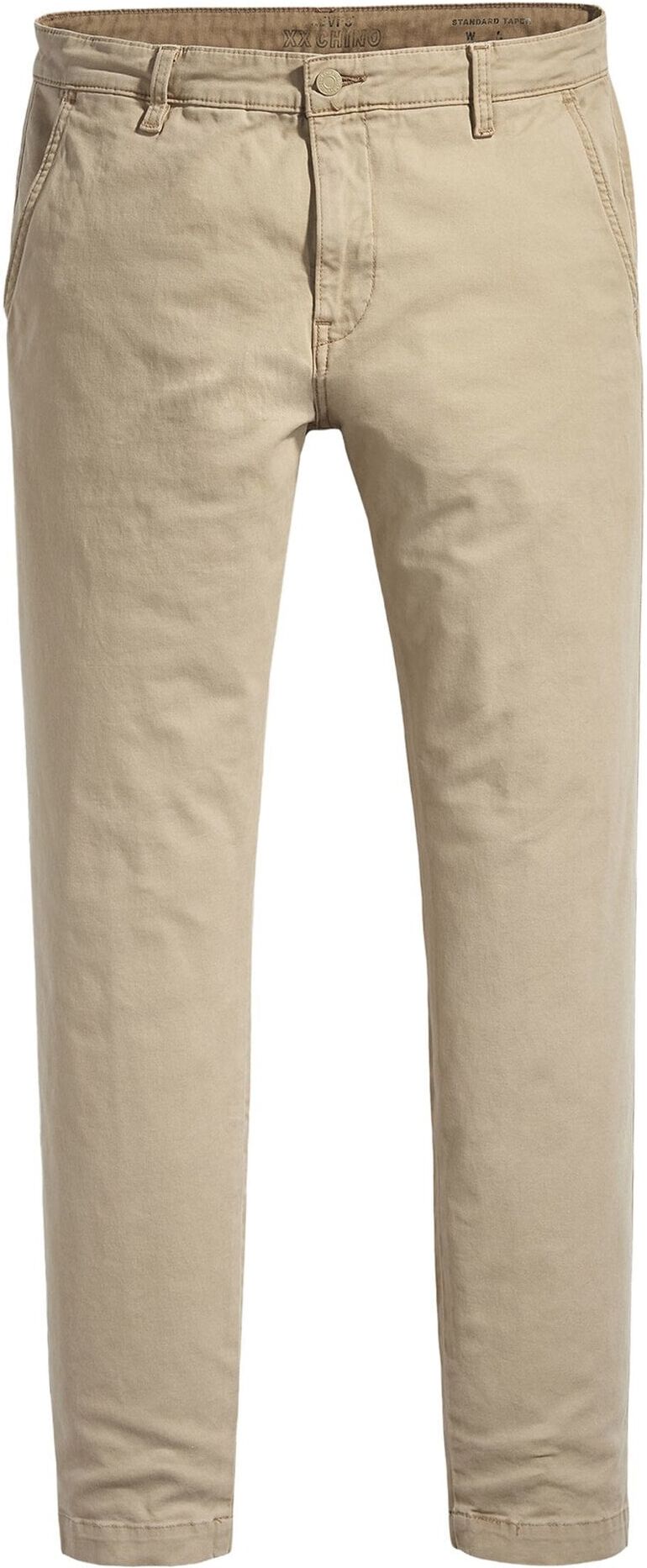 Comfort-fit-Jeans LEVI'S "Jeans XX Chino 1er Pack", Herren, Gr. 34, N-Gr, beige, Obermaterial: 98% Baumwolle CO. 2% Elasthan EL., Jeans
