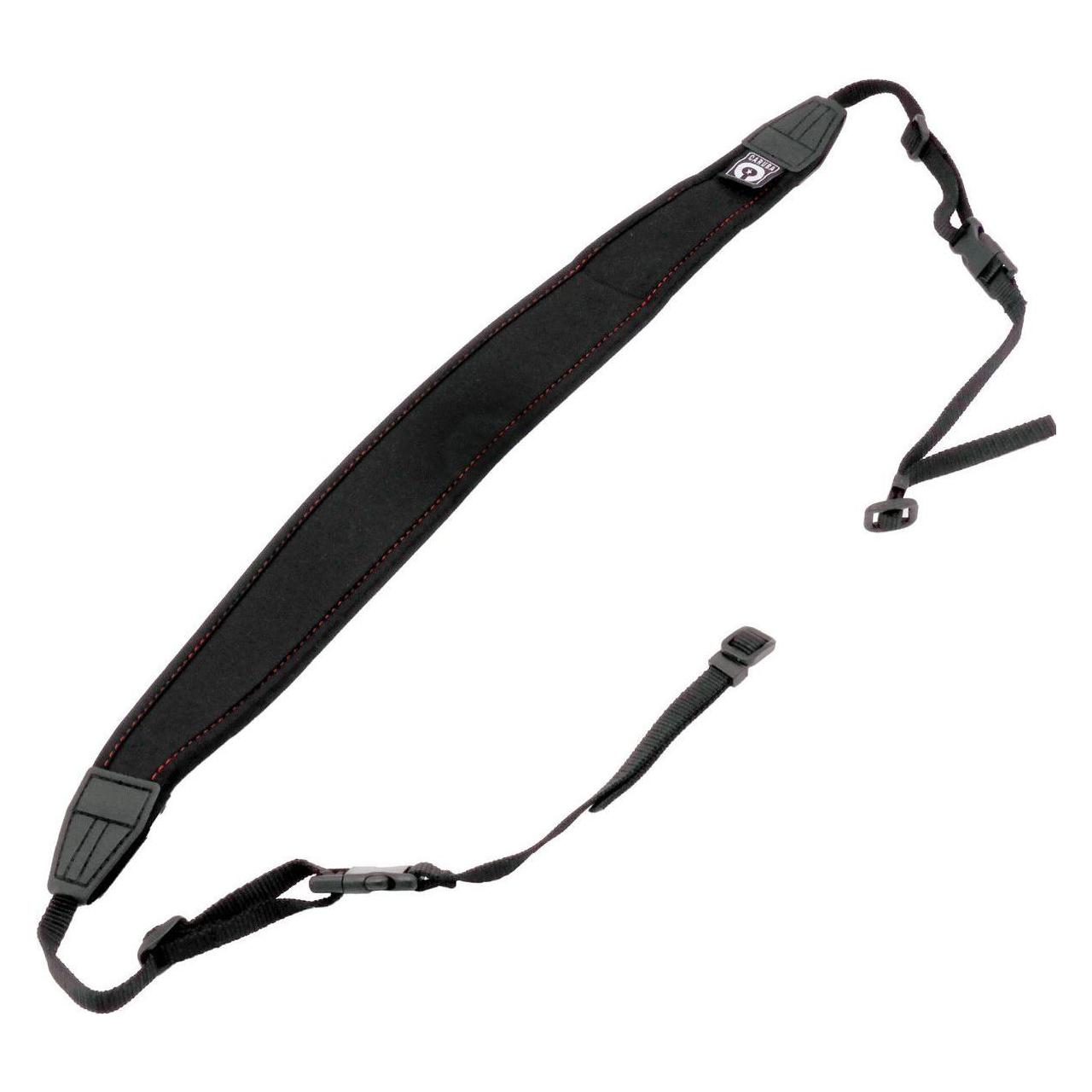 Caruba Camera Neckstrap extra long + Quick release (Schwarz + Rot) (Nackengurt) (22754511)