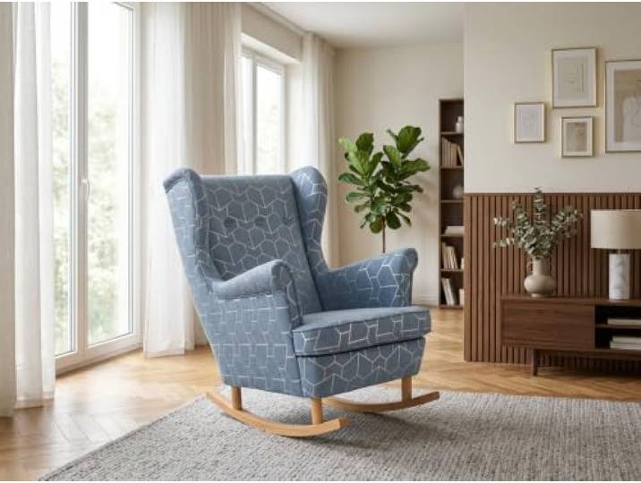 Family Meble Schaukelsessel Ari Design – skandinavischer Sessel – Variante Gabo 2