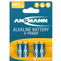 Ansmann X-Power Micro (AAA)-Batterie 1.5 V 4 St. 5015653