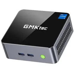 GMKtec M3 (1000 GB, 32 GB, Intel Core i5-12450H, Intel UHD Graphics), PC, Grau