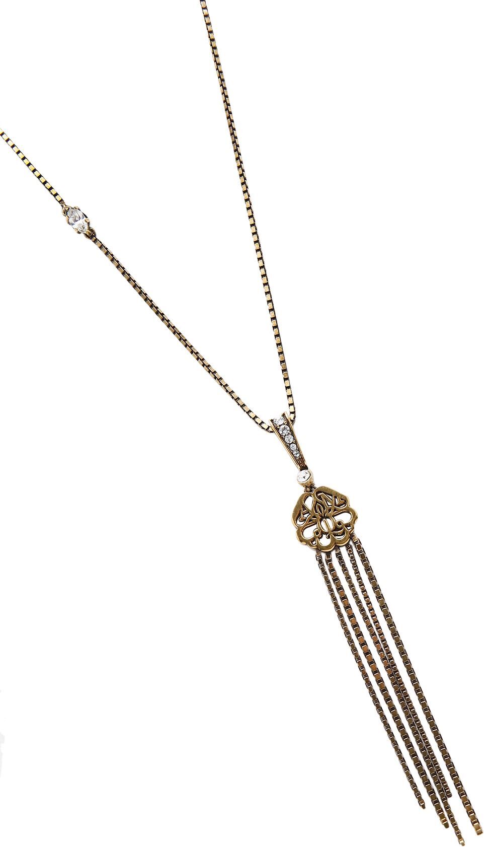 Mcqueen Collar Mujer Bronce -- Mujer