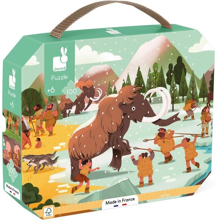 Puzzle Frise Préhistoire 100 pcs - Janod