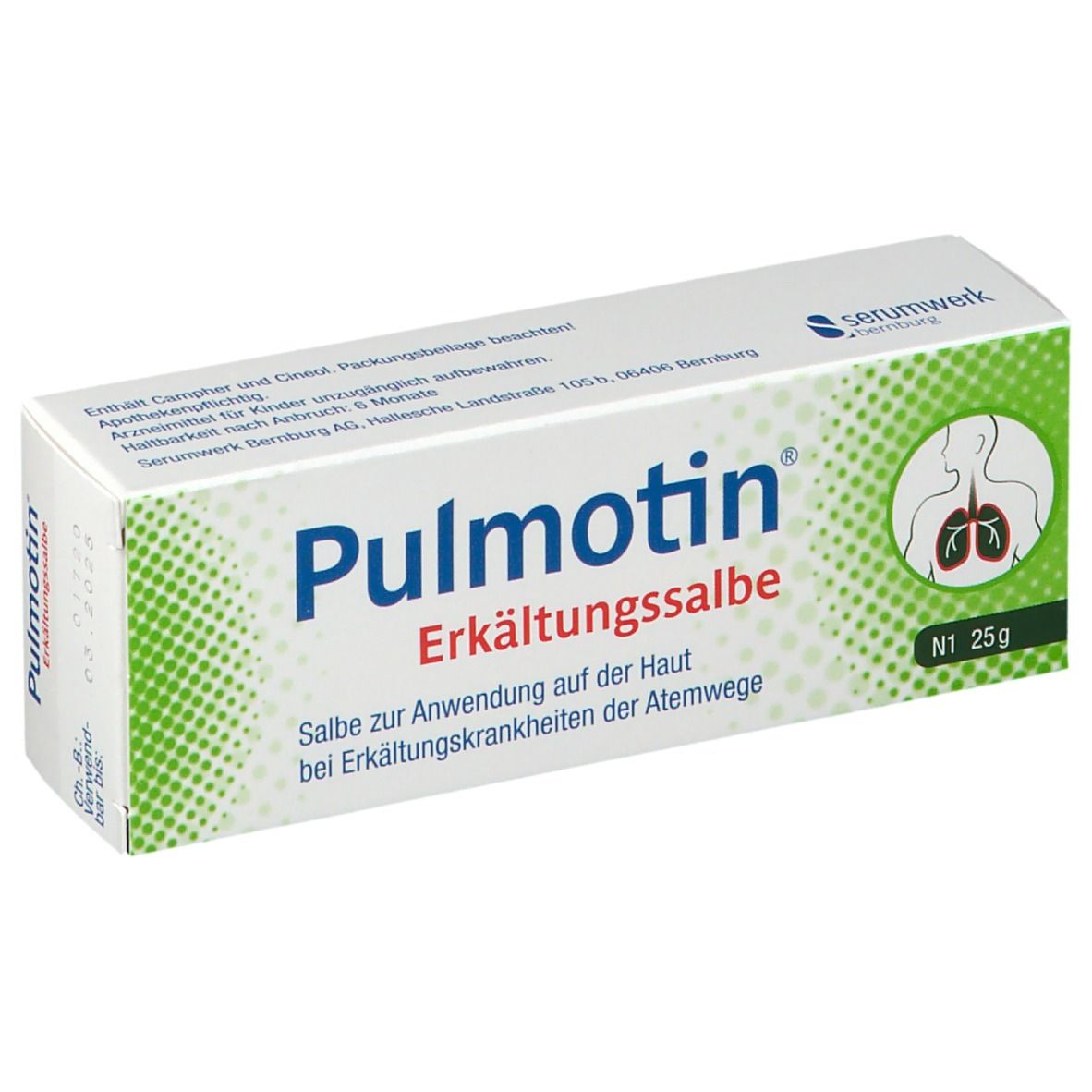 Pulmotin Erkältungssalbe 25 g Salbe