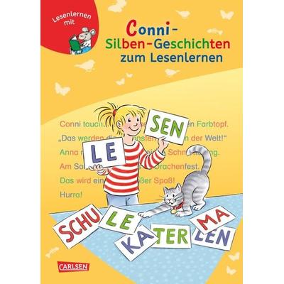 LESEMAUS zum Lesenlernen Sammelbände: Conni Silben-Geschichten zum Lesenlernen, Gebundene Ausgabe von Julia Boehme, Carlsen, 978-3-551-06629-9