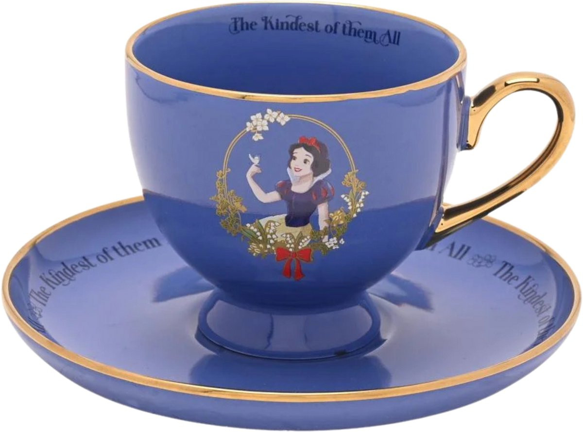 Widdop Disney Princess Sneeuwwitje Theecup met schotel 150 ml
