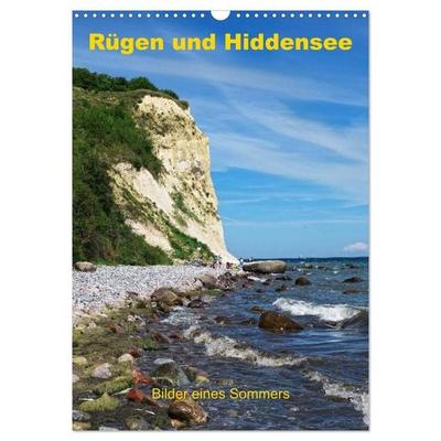 Rügen und Hiddensee - Bilder eines Sommers / Planer (Wandkalender 2027 DIN A3 hoch), CALVENDO Monatskalender