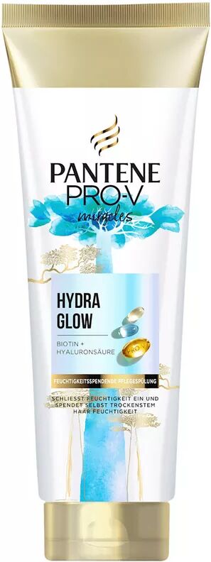 Pantene - Miracles Hydra Glow SpülungPro-V Miracles Hydra Glow Feuchtigkeitsspendende Pflegespülung, 160 ml