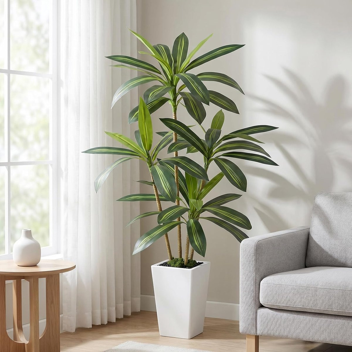 Kunstmatige Dracaena Boom 160 cm - Groene Kunstplant