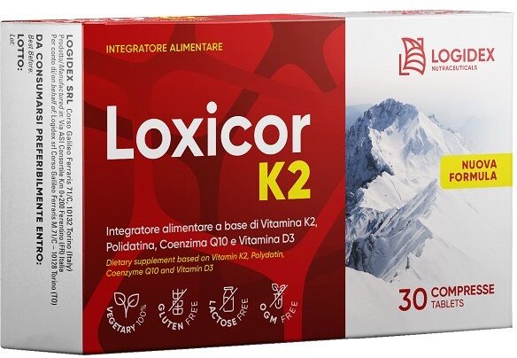 LOGIDEX Srl LOXICOR K2 30 Cpr