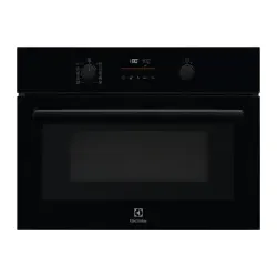 EVL6E46Z Backofen mit Mikrowelle 45cm schwarz LED-Display