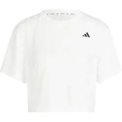 adidas Train Essentials Boxy Workout Trainingsshirt Damen JC9556 - white XL