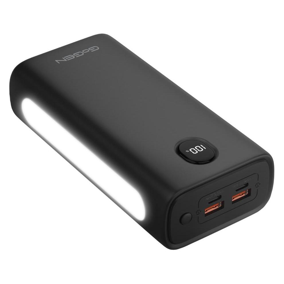 GoGen Powerbank PB300003B 30000 mAh czarny (30000 mAh) (GOG-PB300003B)