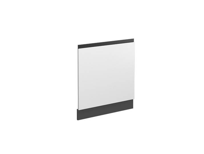 Vicco Frontblende R-Line Weiß 59.6 cm J-Shape, ohne Arbeitsplatte, Weiß, Anthrazit, Holzwerkstoff, Rechteckig, 60x57.2x1.6 cm, Küchen, Küchenmöbel, Küchenschränke, Küchenunterschrank