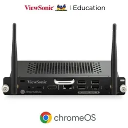 Viewsonic Chromebox OPS Intel i3-1315U 8GB 256GB SSD ChromeOS, Digital Signage Zubehör, Schwarz