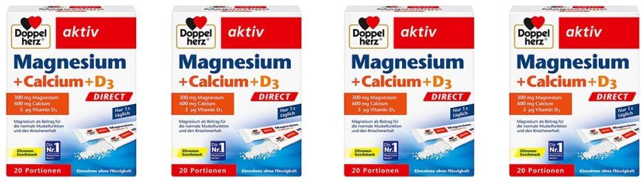 Doppelherz Magnesium+Calcium+D3 Direct Pellets
