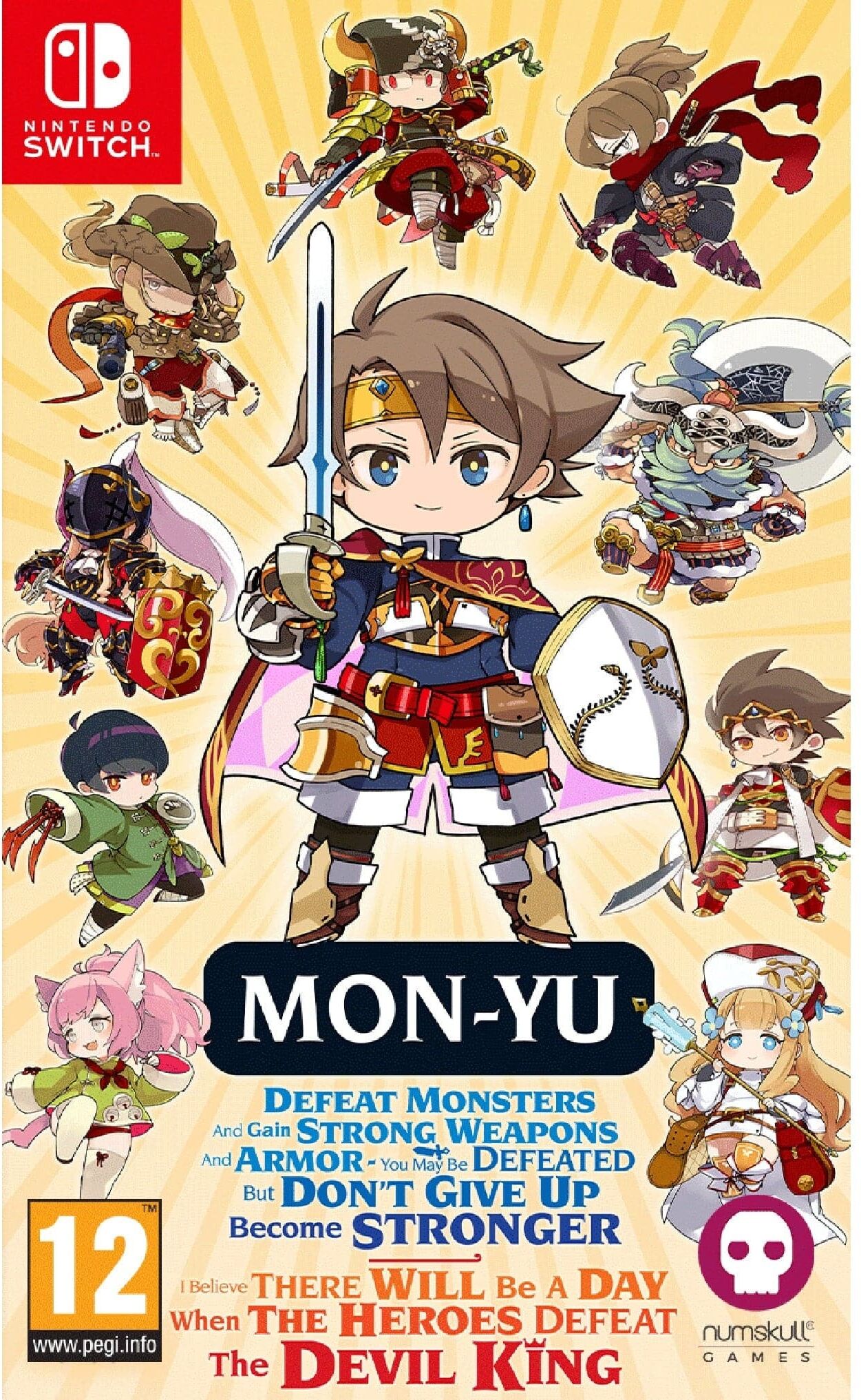 Numskull Games Ltd Mon-Yu - Nintendo Switch Game Cartridge for Nintendo Switch