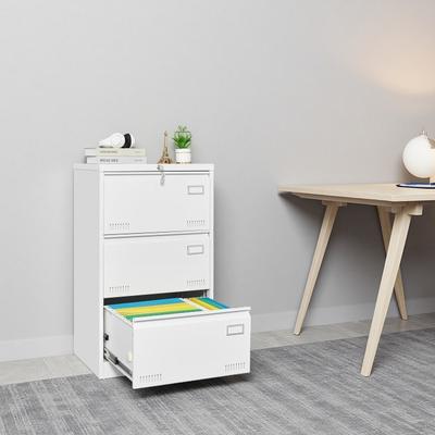 VIVIADORE Drawer Lateral Filing Cabinet with Lock,Wide Metal Storage Cabinet with Secure Drawers