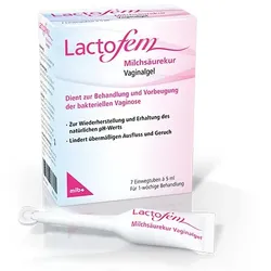 LACTOFEM Milchsäurekur Vaginalgel 7X5 ml