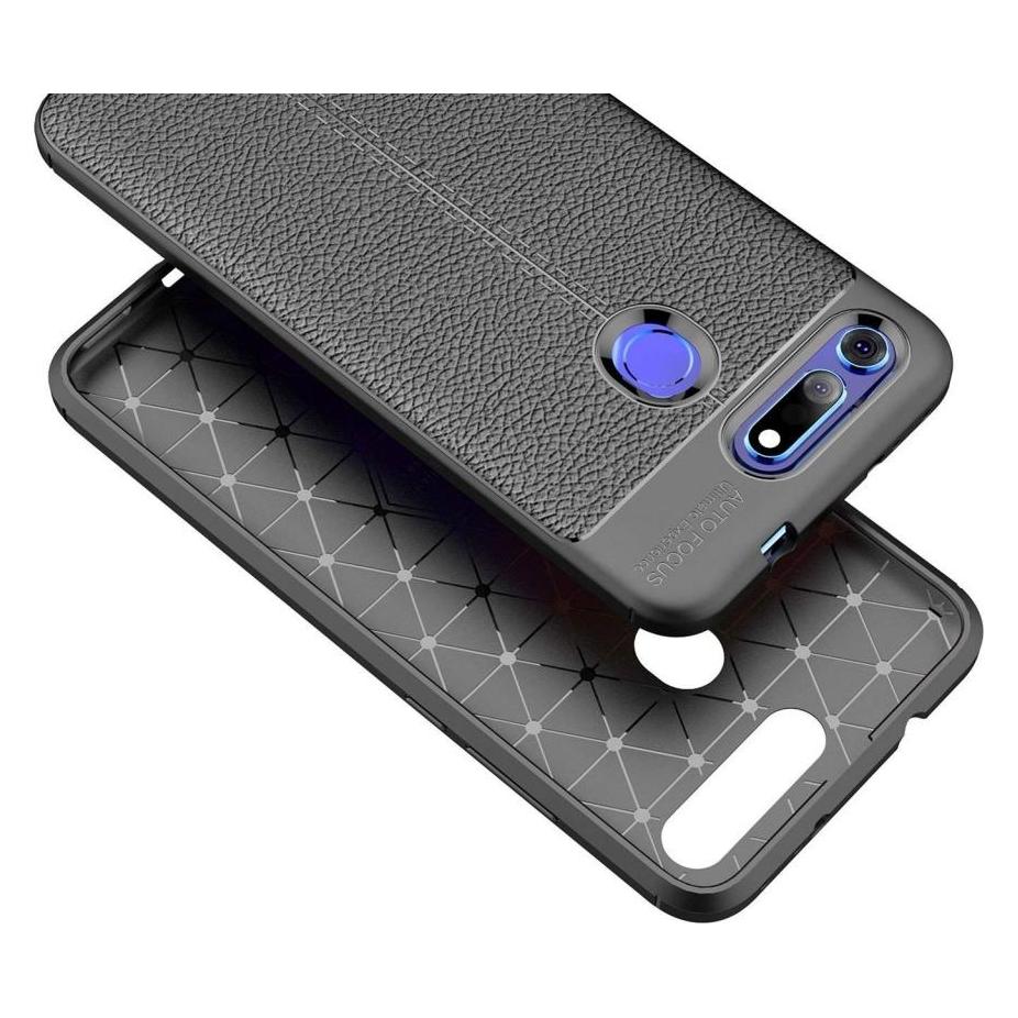 Screenguard Honor View 20 Hülle Leather Design TPU Cover (Honor View 20) (00024144)