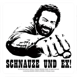 4-er Kult-Deckel-Set SCHNAUZE UND EX!