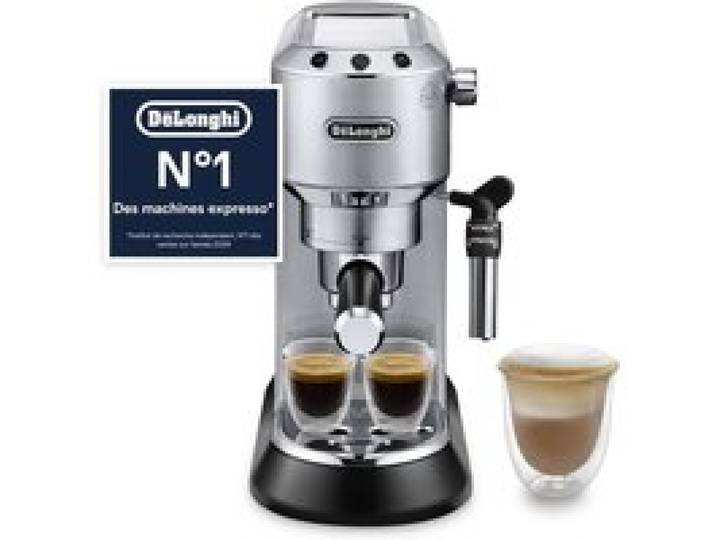Machine expresso - TURBIX - Dedica Style EC685.M - 15 cm - Réservoir 1 L - Buse mousse réglable