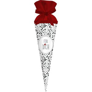 Goldbuch Schultüte 93213, Wildblumen - Für Dich, für Mädchen und Jungen, rund, 35 cm